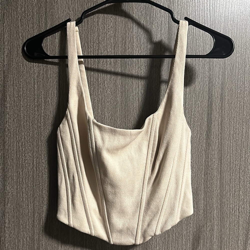 Corset crop top
